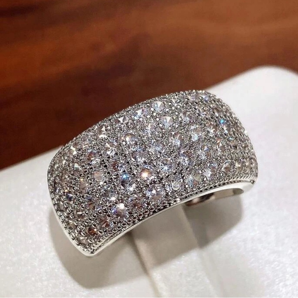 BRIDAL WEDDING ENGAGEMENT RING - Picture 3 of 6
